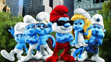 Smurfs 2 - papa, movie, smurf movie, smurfs