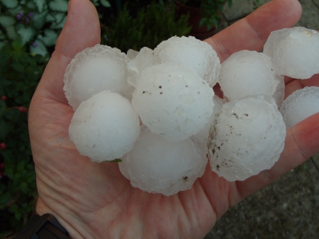 Giant hail England - giant hail, hail, weather, storm