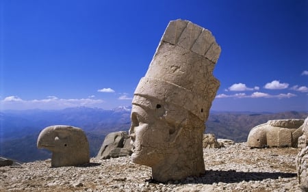 Mount Nemrut - Mount Nemrut, turkey, Mount, Nemrut