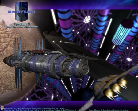 BABYLON 5 - babylon 5, series, tv, space