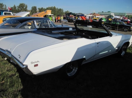 Buick Skylark Custom - white, balck, buick, photography