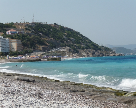 Beach in Rhodes - memories, island, travel, Greece