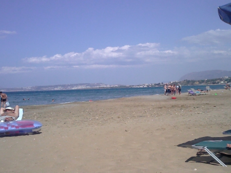 Crete - Chania beach - island, memories, greece, travel