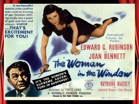 The Woman In The Window01 - the woman in the window, classic movies, posters, drama