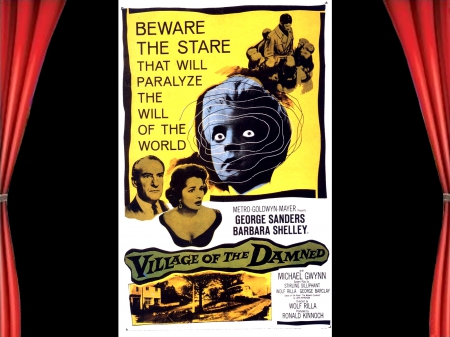 Village Of The Damned02 - classic movies, posters, science fiction, village of the damned