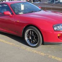 Toyota Supra Mk IV with custom rims