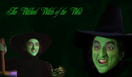 The Wicked Witch of the West - witch, green, wicked, oz