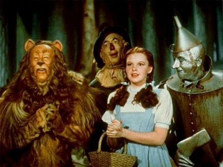 Wizard of Oz - Cowardly Lion, Scare Cow, Tin Man, Dorthy