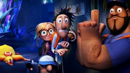 Cloudy with the chance of Meatballs 2013 - animation, 2013, funny, Disney, Chaos