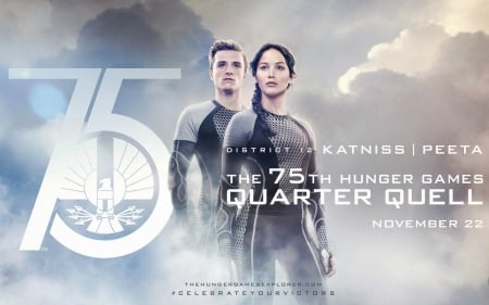 The 75th Hunger Games - katniss everdeen, movies, peta melark, the hunger games