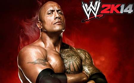 WWE 2k14 - 2014, wwe 2k14, video games, the rock