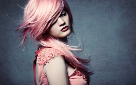 Pink Haired Emo Girl - Hot, Cute, Emo Girl, Pretty, Emo, Pink Haired, Female Model, Model, Sexy, Pink Haired Emo Girl