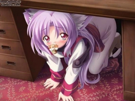 my jab - kawai, cute, catgirl, nice