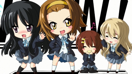 chibi ko-on - kawai, girls, cute, nice