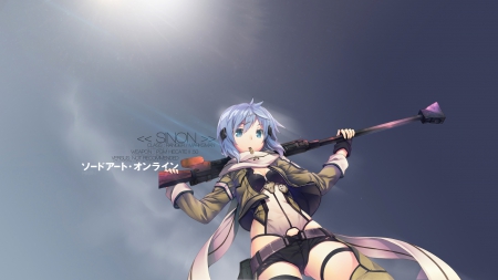 Sword Art Online - Asada Sinon [1920x1080] - asada sinon, sword art online, asada, sao, sinon