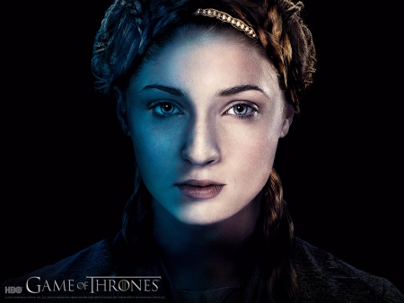 Game of Thrones - Sansa Stark - a song of ice and fire, sansa stark, thrones, hbo, fantasy, game, westeros, house, medieval, game of thrones, skyphoenixx1, george r r martin, got, wallpaper, tv show, show, picture, entertainment, essos, sophie turner, stark, fantastic