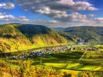 gorgeous rural town of ellenz-poltersdorf germany