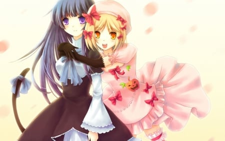 umineko no naku koro - frendship, cute, nice, frends