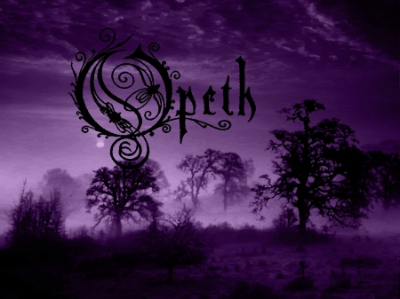 Opeth - metal, opeth, purple, graves