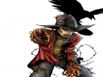 Scarecrow And Crow