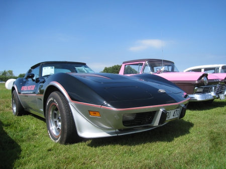 Nasco Yankee Meet 2013 Falkoping - sky, sport-car, blue, color, car-show, grass