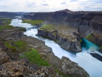 Hafragilsfoss Waterfall, Iceland