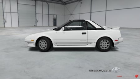 TOYOTA MR2 SC '89 - Horizon, 360, 4A-GELU, 4A-GZE, Xbox One, supercharged, TOYOTA, MR2, Motorsport 4, W10, One, AW11, 4K, DOHC, 4A-GE, 3A-LU, SC, 4, Motorsport, 1989, Xbox, Forza