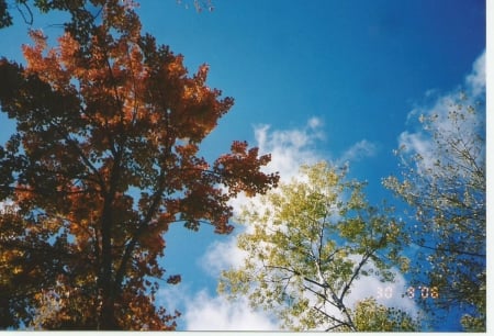 autumn sky - clouds, beauty, sky, autumn