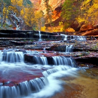 Arch Angel Waterfalls, Utah