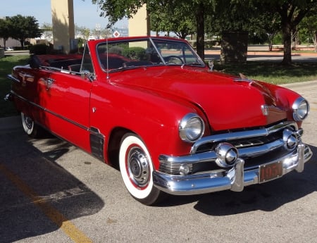 1951 Ford Coupe Convertible - 1951 ford, car, 1951 ford coupe, ford coupe