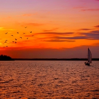 SUNSET SAILING