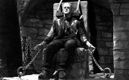 bride of frankenstein - FRANKENSTEIN, BRIDE, HORROR, BLACK AND WHITE