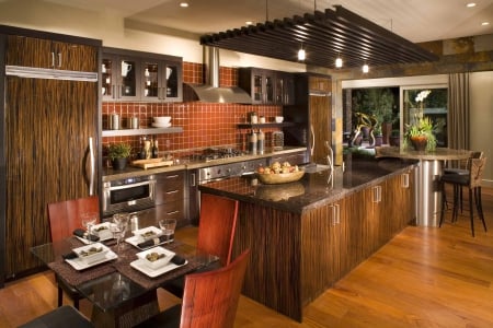 kitchen - hd, eat, kitchen, family, architecture, house