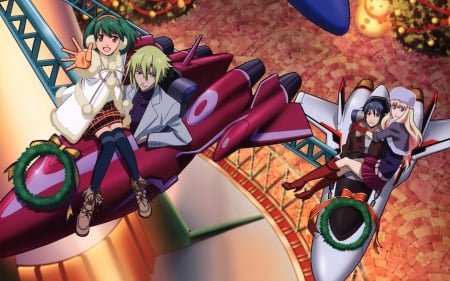 macross frontier - Hammock, Britney Spears, Seagull, Paradise