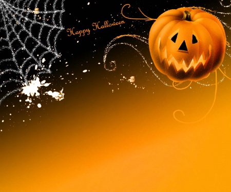 HALLOWEEN VECTOR - vector, jack, web, olantern