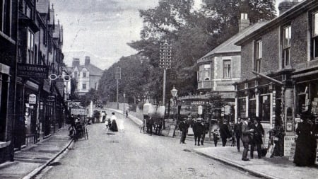 Colwyn Bay - places, Colwyn Bay, street, wales