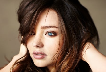 Miranda Kerr - victorias secret model, pretty, model, beautiful, awesome, hot, brunette, sexy, wonderful, female model, miranda kerr