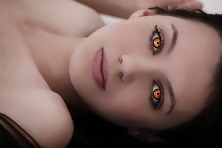 Yellow Eyed Woman