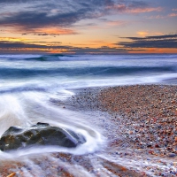 beach sunrise