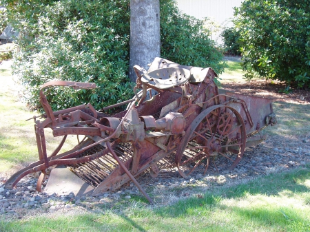 What the ??? - thing, machine, showpiece, rusted, machinery, ugly, rust