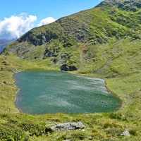 A mountain lake