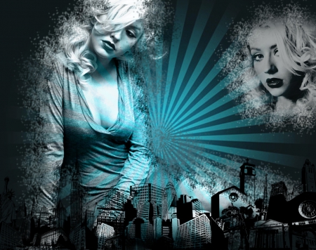 Christina Aguilera - Hermosa, Music, Arte, Pop, Christina Aguielera