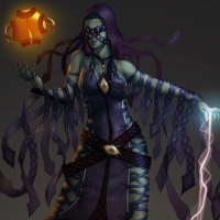 Blind Witch And Magic  Sphere