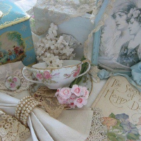 vintage tea time