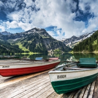 Vilsalp Lake, Austria