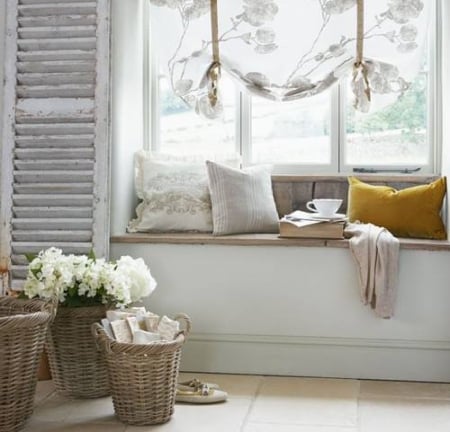 tea by the window - houses, window, architecture, interior, tea