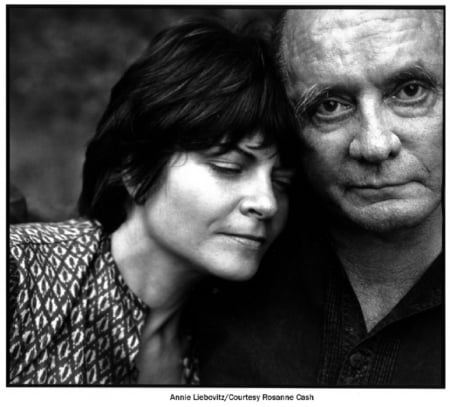 Rosanne and Johnny Cash - September When It Comes, father and daughter, Johnny Cash, Rosanne Cash