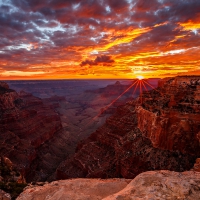 Grand canyon sunrise