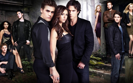 vampire diaries - vampire, show, diaries, tv, the