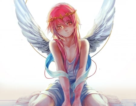 Angelic Wings - girl, angel, female, wings, cute